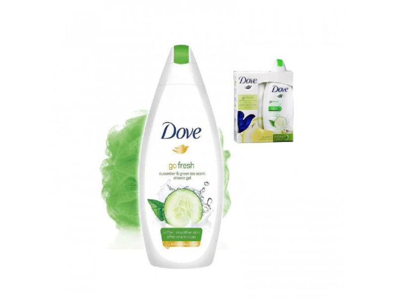 DOVE SHOWER GEL 250 ML FRESH TOUCH WITH KIT