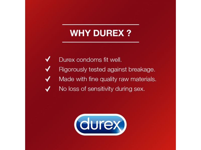 Durex condoms 12 pack select flavours