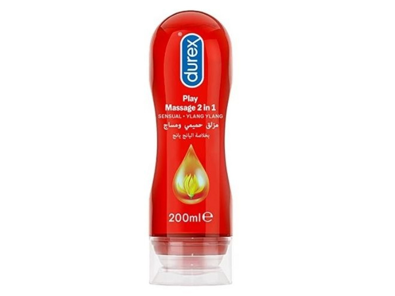 Durex intimate lubricant play massage 2 in 1 ylang ylang 200 ml  