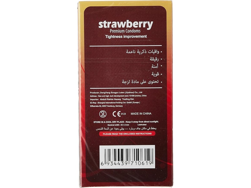 Enjoy condoms 12 pack strawberry