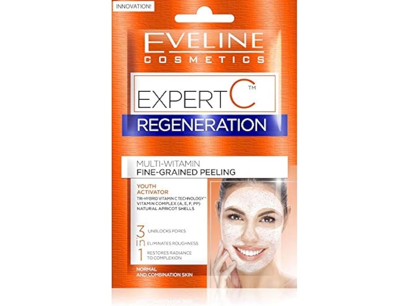 EVELINE EXPERT C FACE MASK  3 IN 1 REGENERATION MULTI VITAMIN