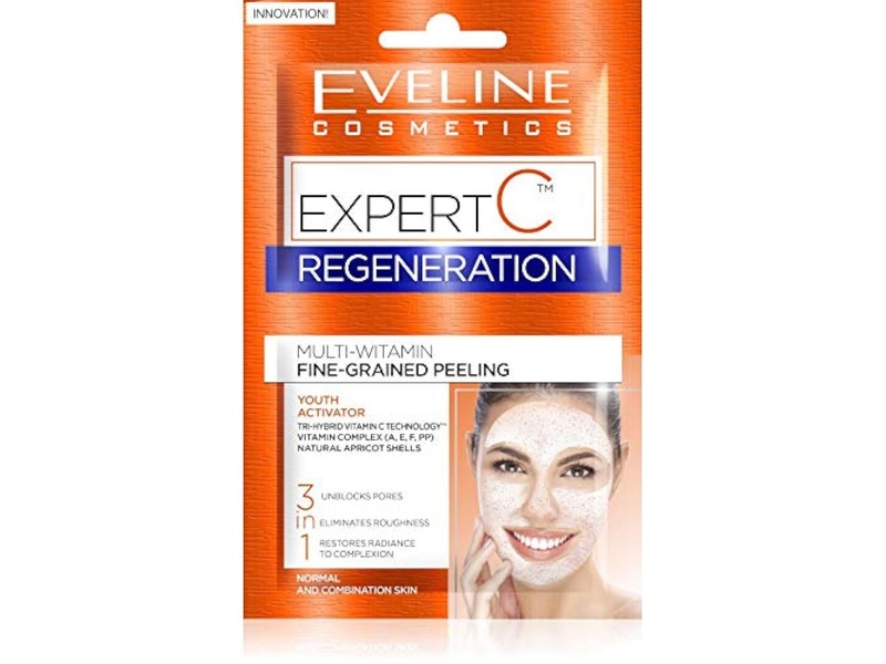 EVELINE EXPERT C FACE MASK  3 IN 1 REGENERATION MULTI VITAMIN