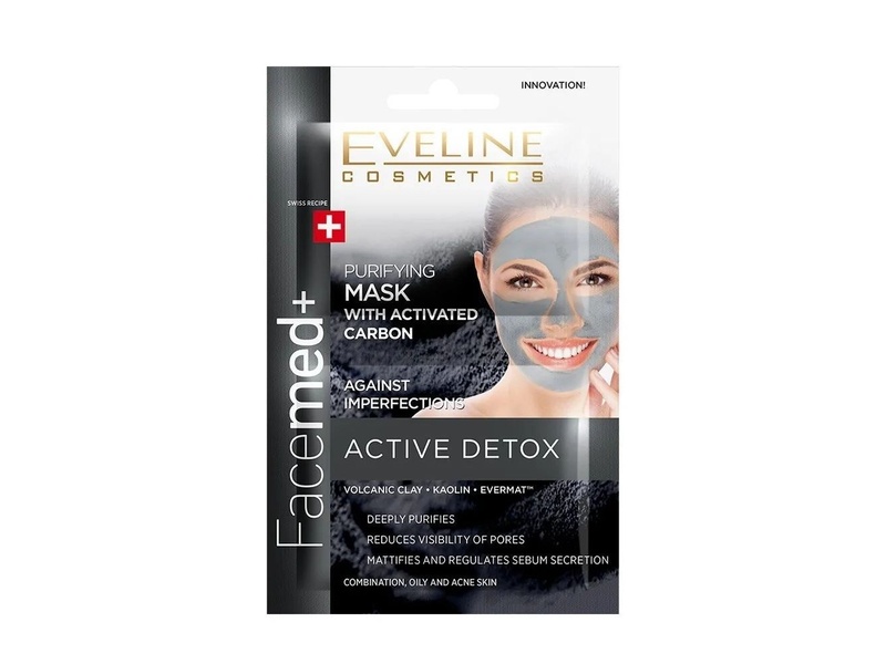 EVELINE FACE MED+ ACTIVE DETOX FACE MASK 2 X 5 ML