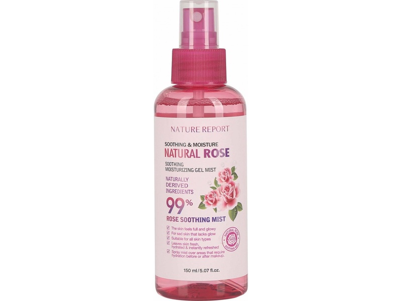 Nature report body gel spray 99% rose  150 ml