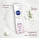 Nivea beauty elixir deodorant spray 150 ml white musk & rose