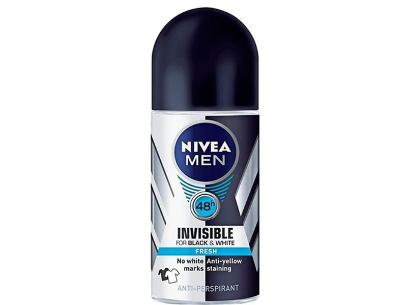 Nivea deodorant roll on black&white for men 50 ml 