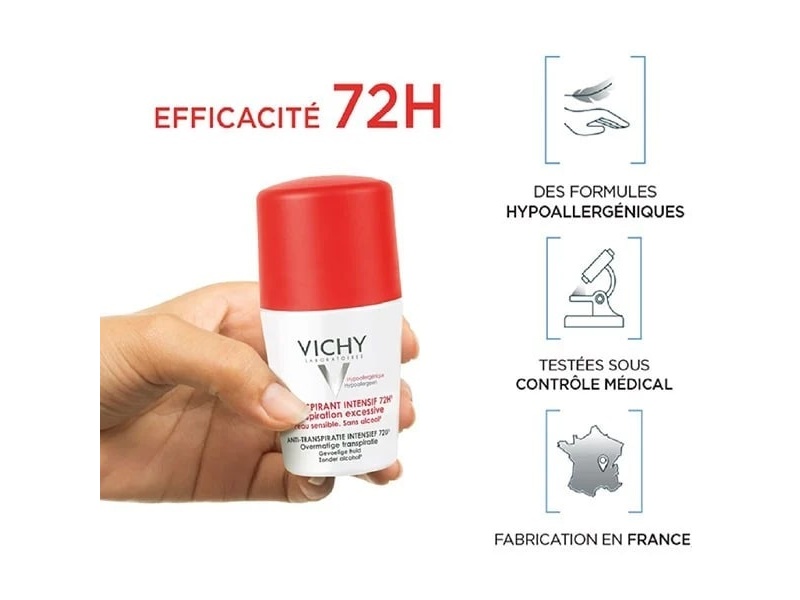 Vichy deodorant roll on stress resist 50ml
