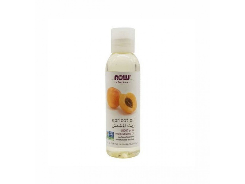 Now solutions apricot oil 100%pure moisturizing 118ml