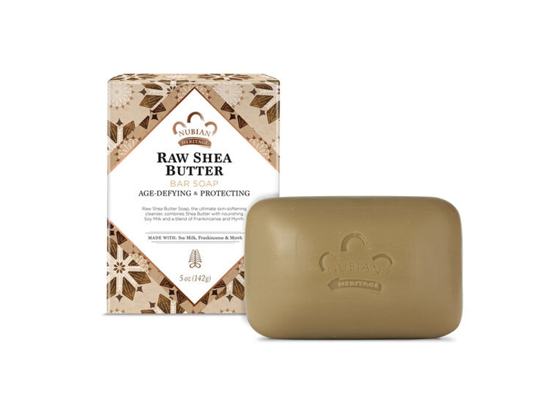 NUBIAN HERITAGE BAR SOAP AFRICAN 142G RAW SHEA BUTTER