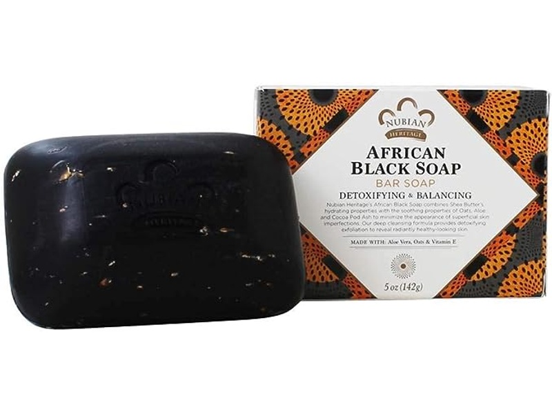 NUBIAN HERITAGE BAR SOAP AFRICAN BLACK 142G