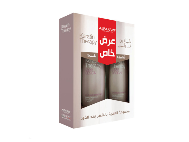 Alfaparf keratin therapy shampoo and conditioner