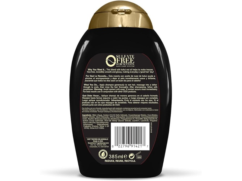 OGX Shampoo 385ml Kukui Oil