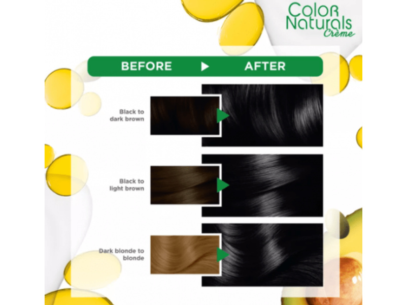 Garnier nature hair color no1 black