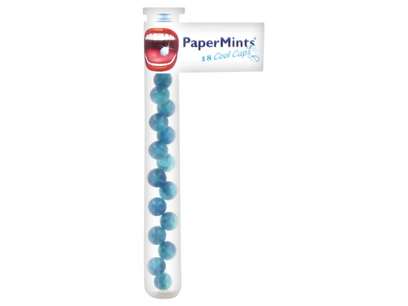 Papermints cool caps mouth freshner