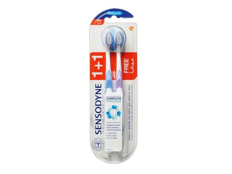 Sensodyne toothbrush 1+1 complete protection soft