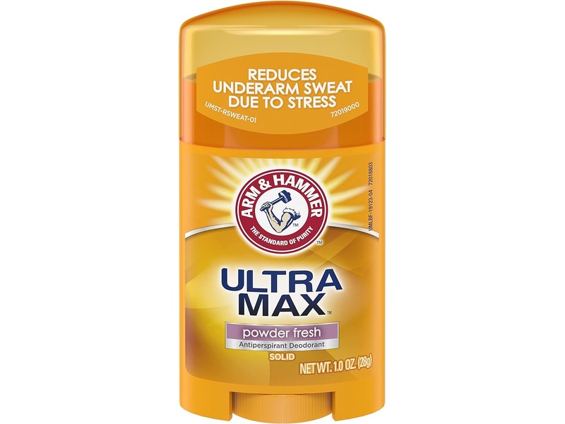 Arm & hammer ultra max deodorant solid power fresh for women - 28g