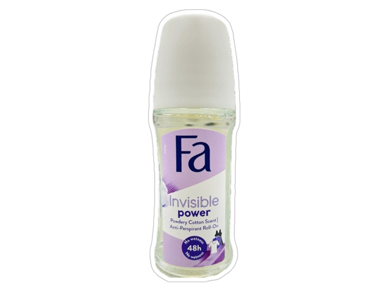 FA DEODORANT ROLL ON 50 ML INVISIBLE POWER WOMEN