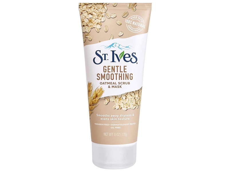 St. ives gentle smoothing oatmeal scrub & mask - 170g