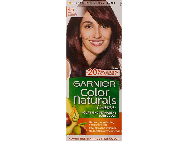 Garnier hair color nature 4.6 burgandy