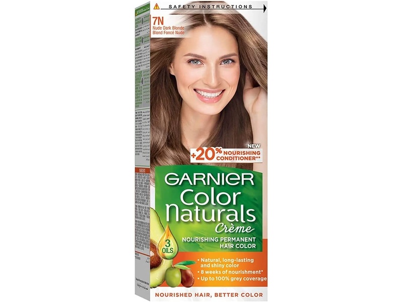 Garnier hair color nature 7.132 nude dark blond