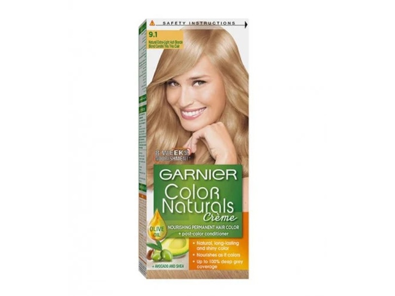 Garnier hair color nature 9.1natural extra light ash blond