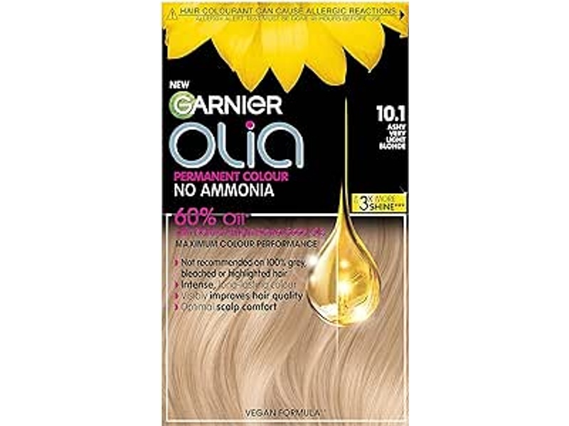Garnier hair color olia 10.1 ashy very light blonde