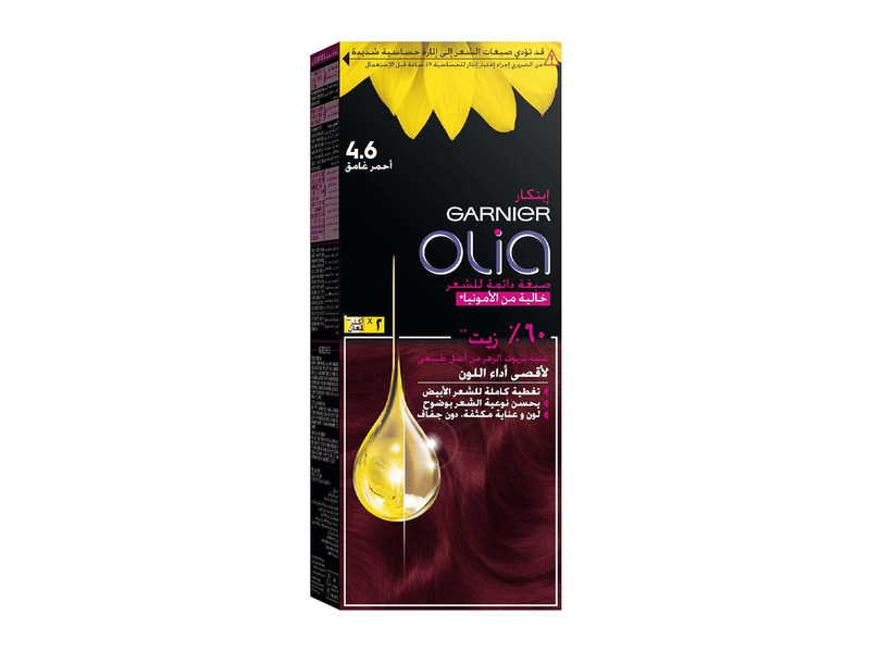 GARNIER HAIR COLOR OLIA 4.6 DEEP RED