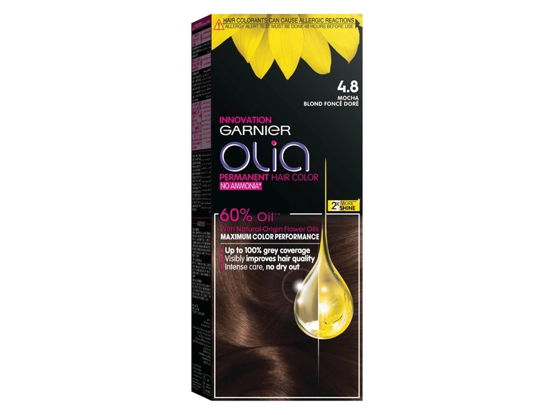 Garnier hair color olia 4.8 mocha