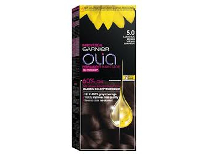 Garnier hair color olia 5.0 brown lumineux