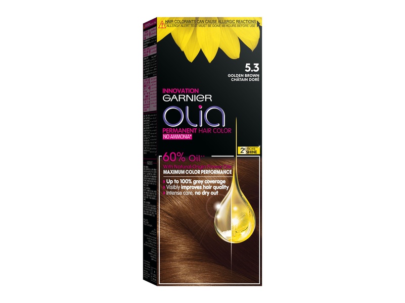 Garnier hair color olia 5.3 golden brown