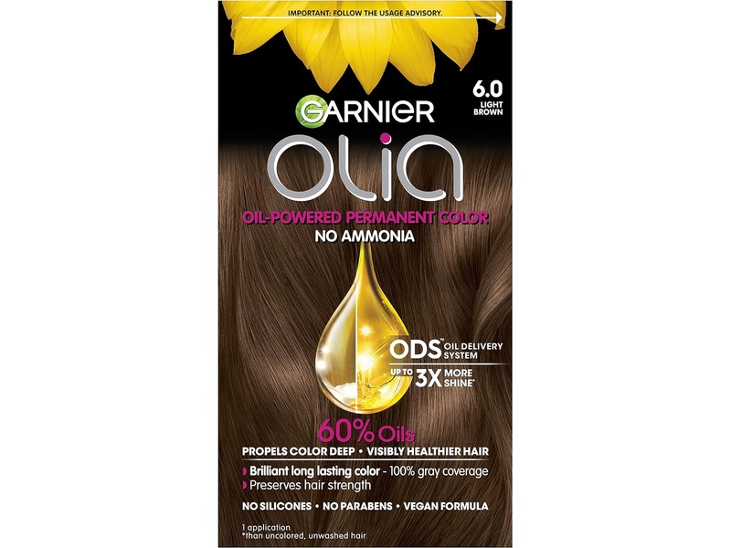Garnier hair color olia 6.0 light brown