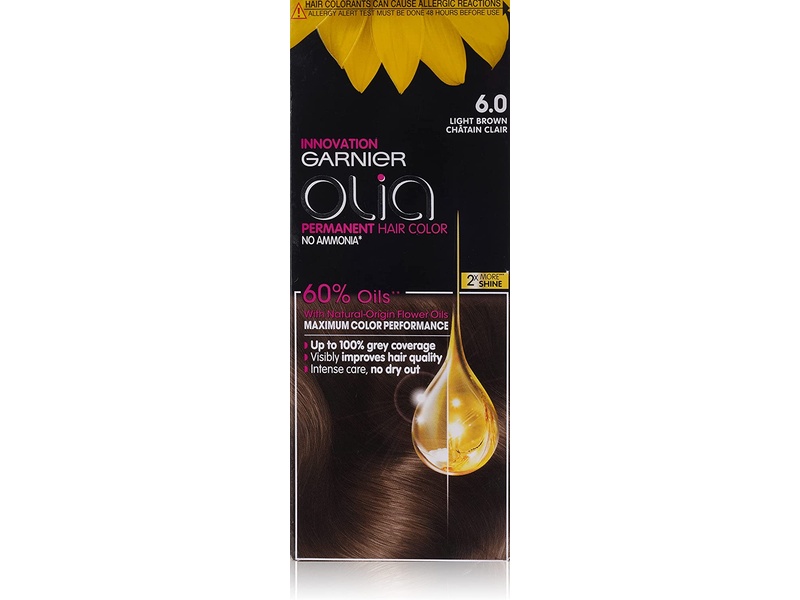 Garnier hair color olia 6.0 light brown