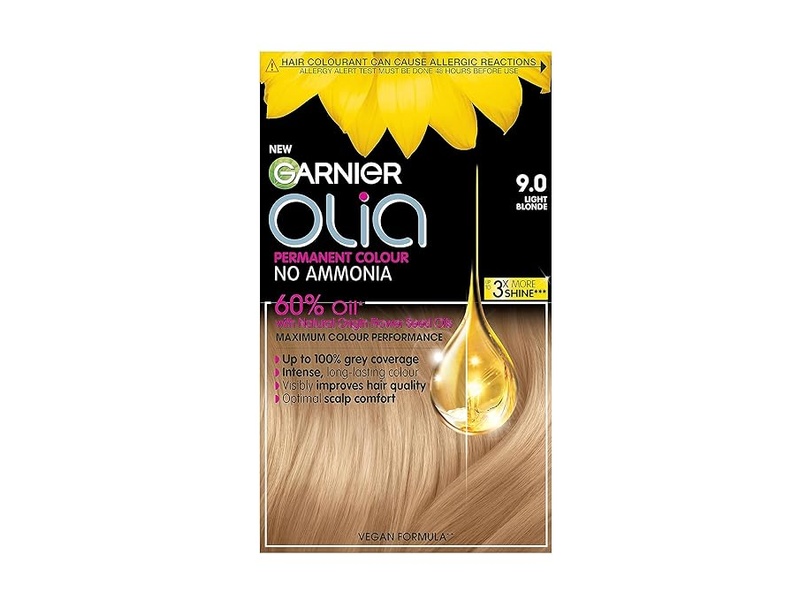 Garnier hair color olia 9.0 light blonde