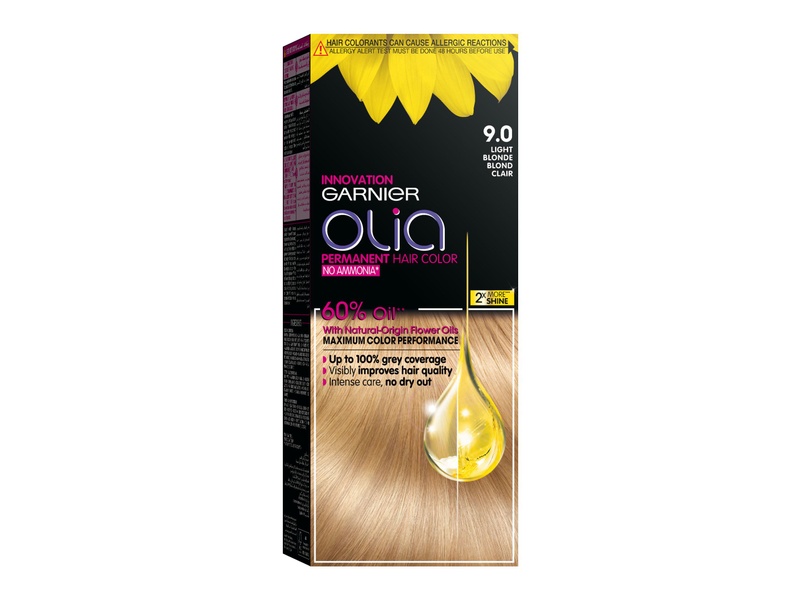 Garnier hair color olia 9.0 light blonde