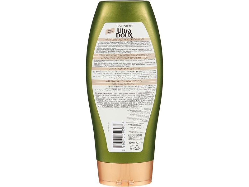 Garnier hair conditioner ultra doux  mythic olive 400 ml