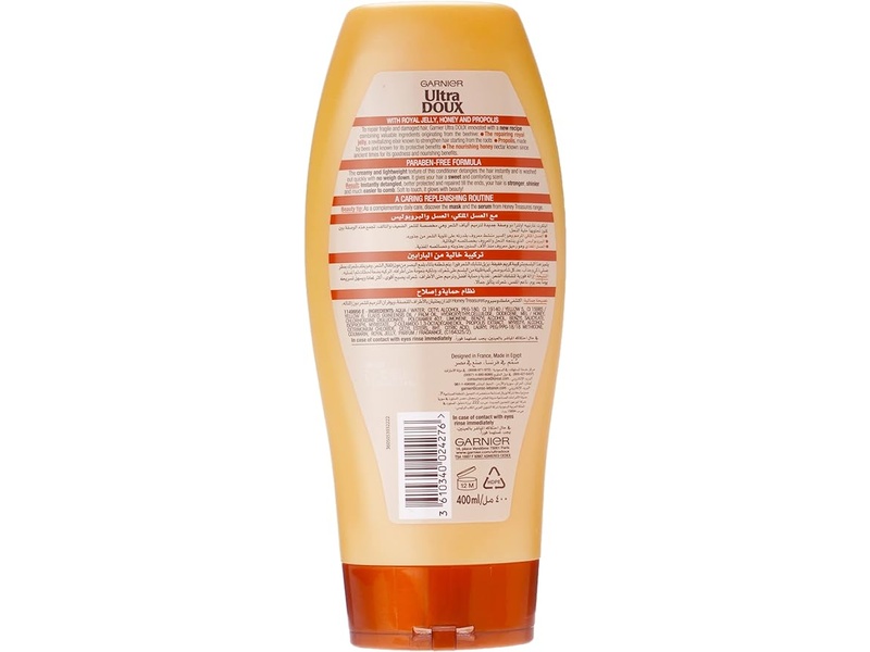 Garnier hair conditioner ultra doux  honey treasures  400 ml