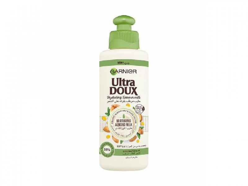 Garnier hair cream ultra doux  almond milk leave-in 200 ml