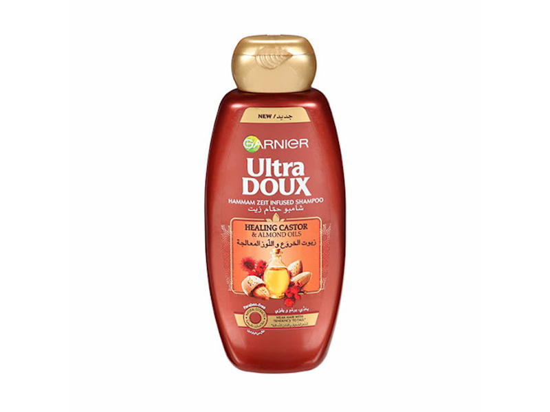 Garnier hair shampoo ultra doux castor oil 200 ml