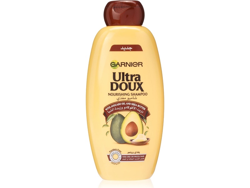Garnier hair shampoo ultra doux avocado oil & shea butter  600 ml 