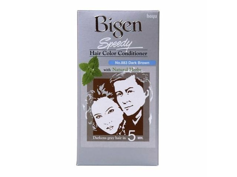 Bigen hair color dark brown 883