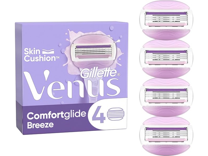 GILLETTE REFILL VNS-BREEZE 4 PACK