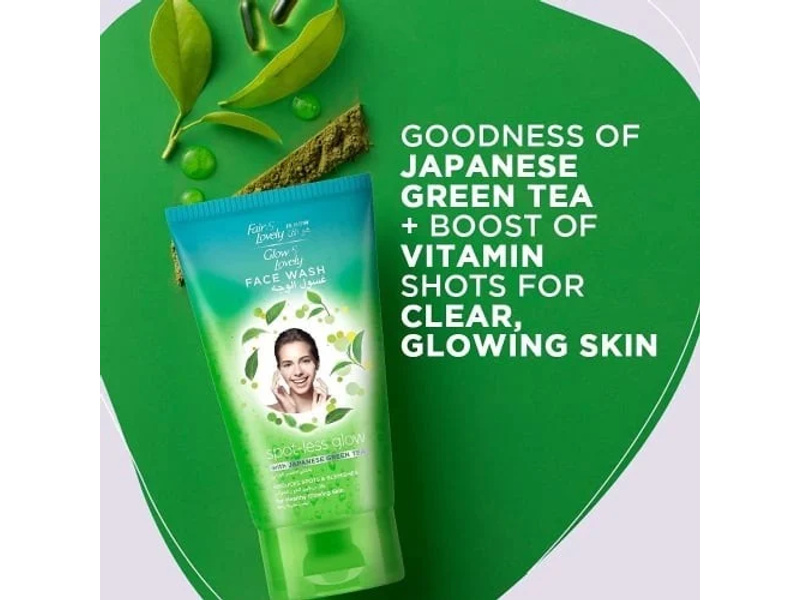 Glow & Lovely Face Wash Japanese Green Tea 150 ml 