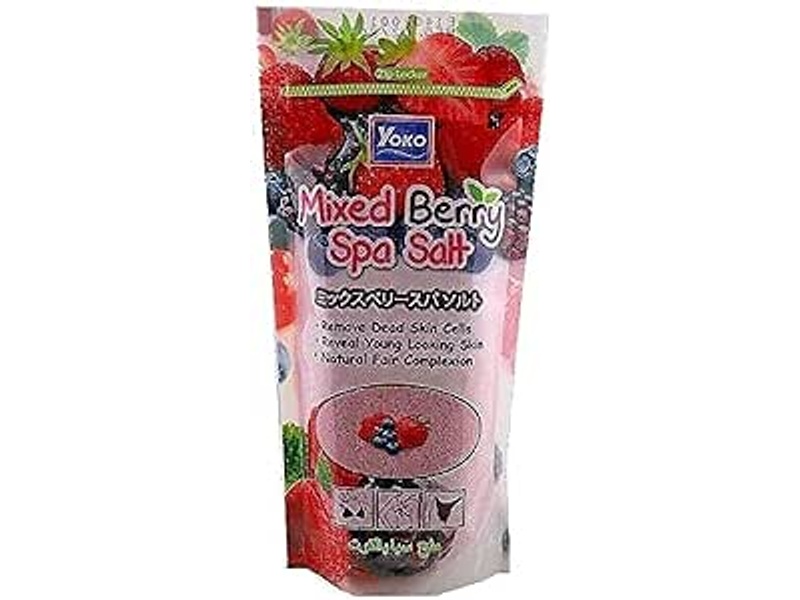 Yoko mixed berry spa salt - 300g