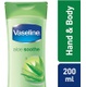 Vaseline intensive care body lotion aloe soothe new 200 ml