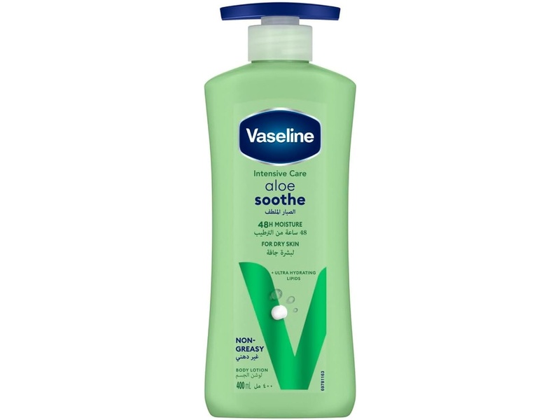 Vaseline intensive care body lotion aloe soothe new  400 ml