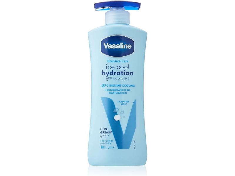 Vaseline intensive care body lotion  ice cool hydration 400 ml