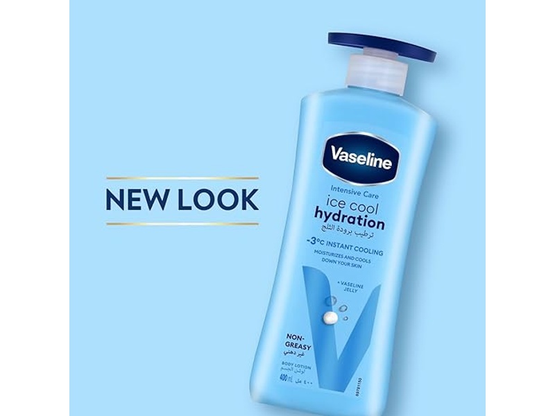 Vaseline intensive care body lotion ice cool hydration 725 ml