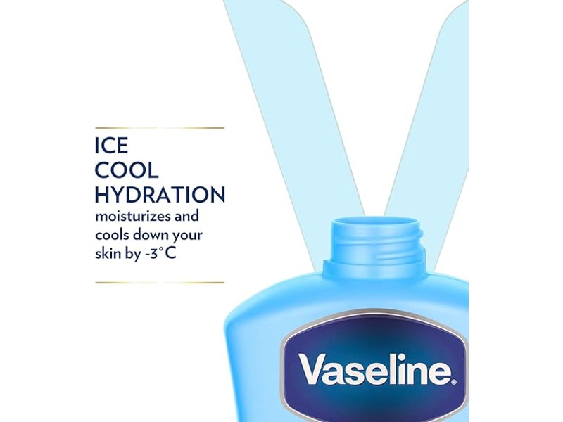 Vaseline intensive care body lotion ice cool hydration 725 ml