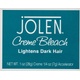 Jolen creme bleach lightens dark hair 28gm