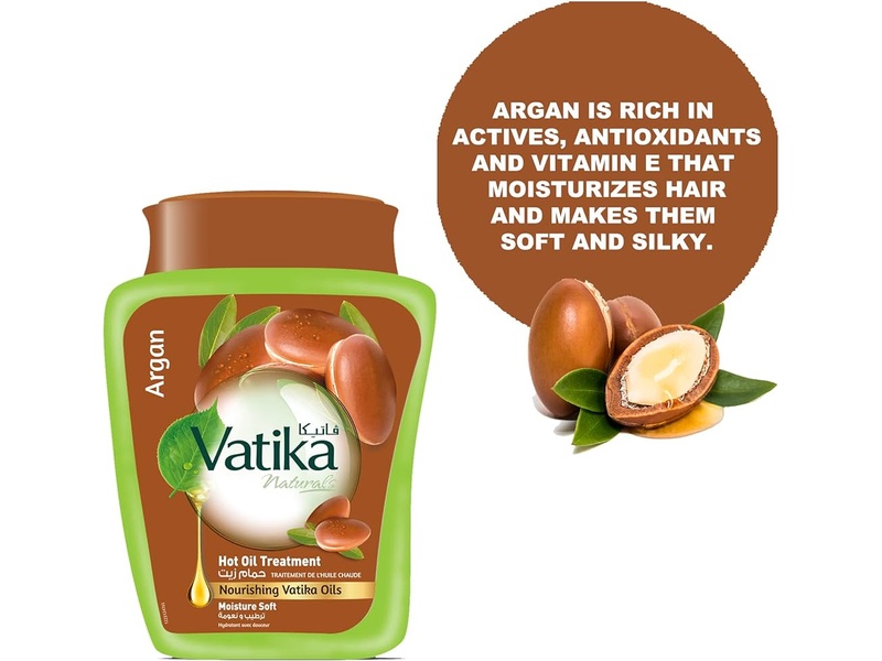 Vatika hair hot oil  500 gm  argan